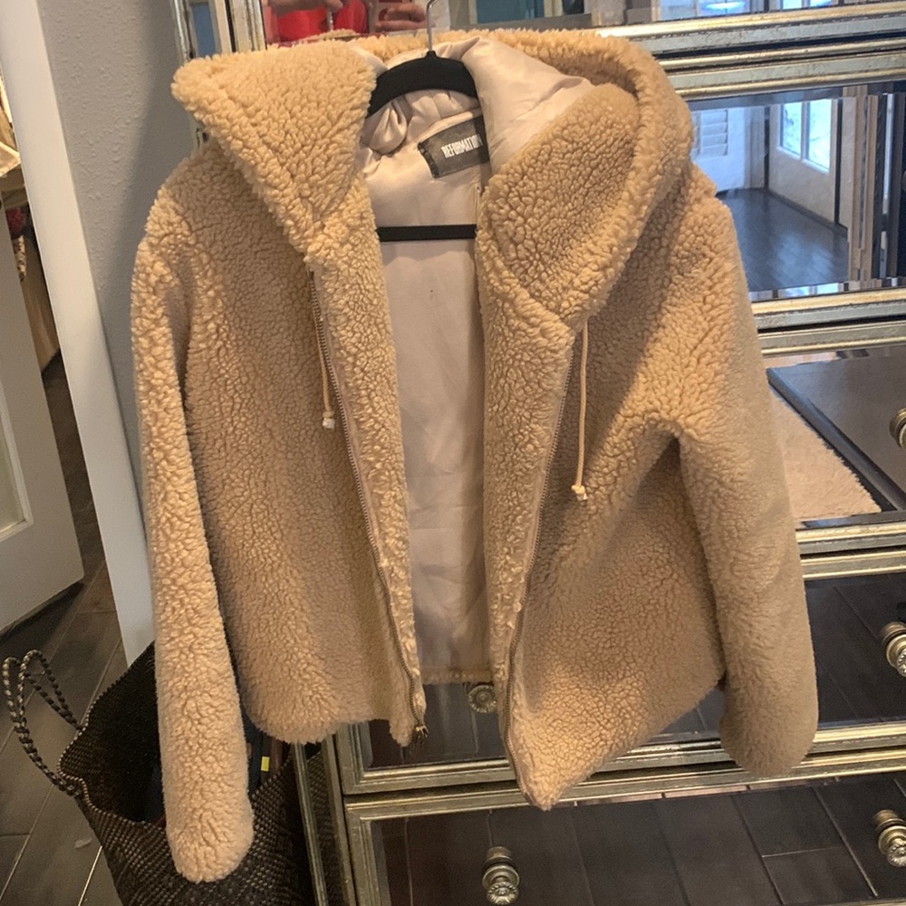 Reformation Sherpa jacket